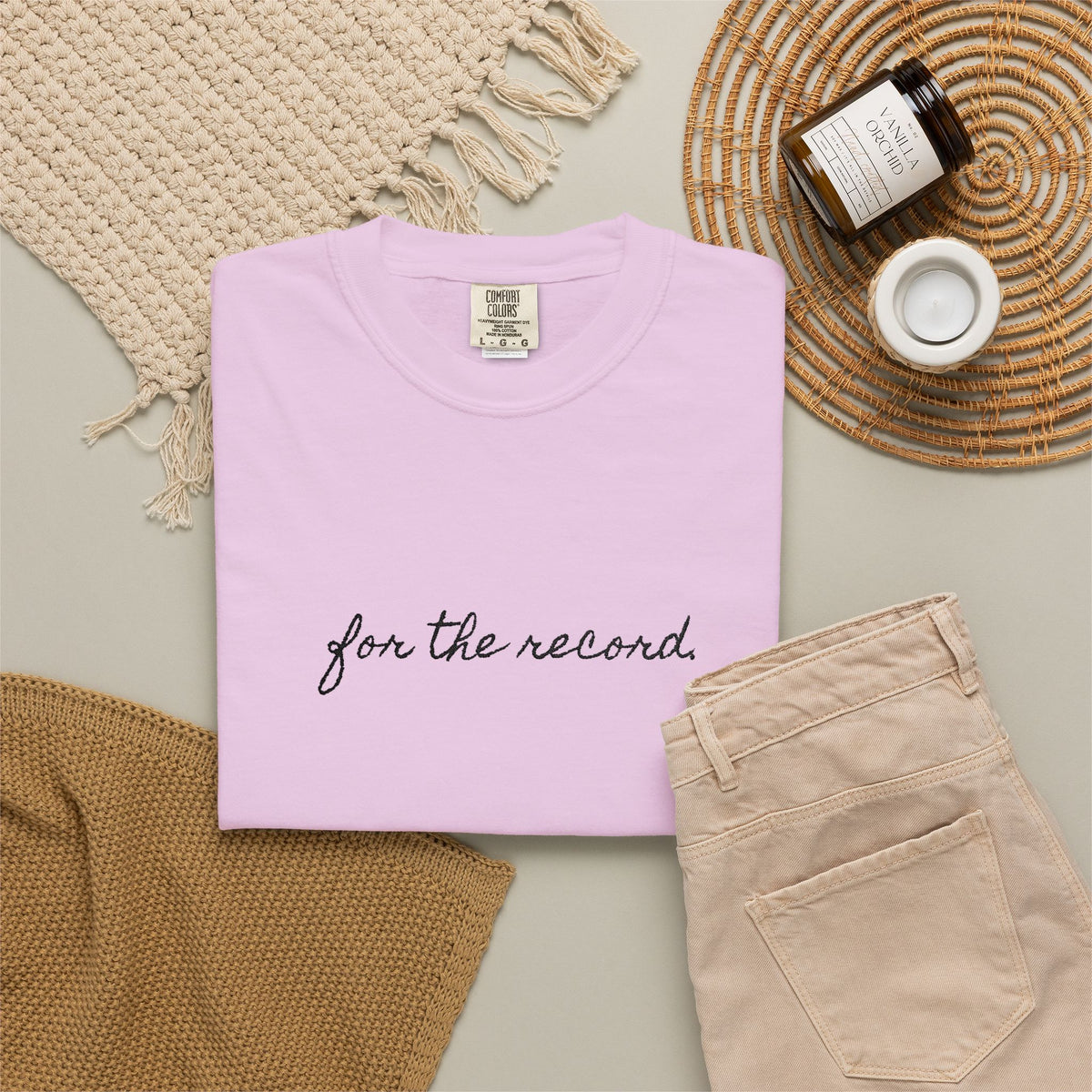 For The Record Tee