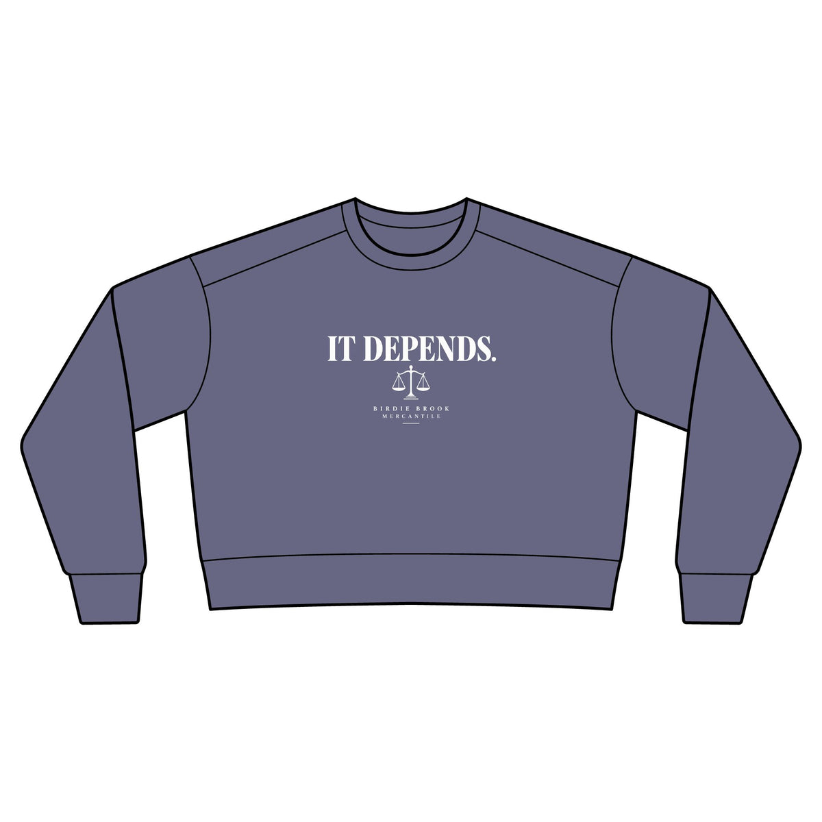 Copy of Probably at Target Cropped Crewneck