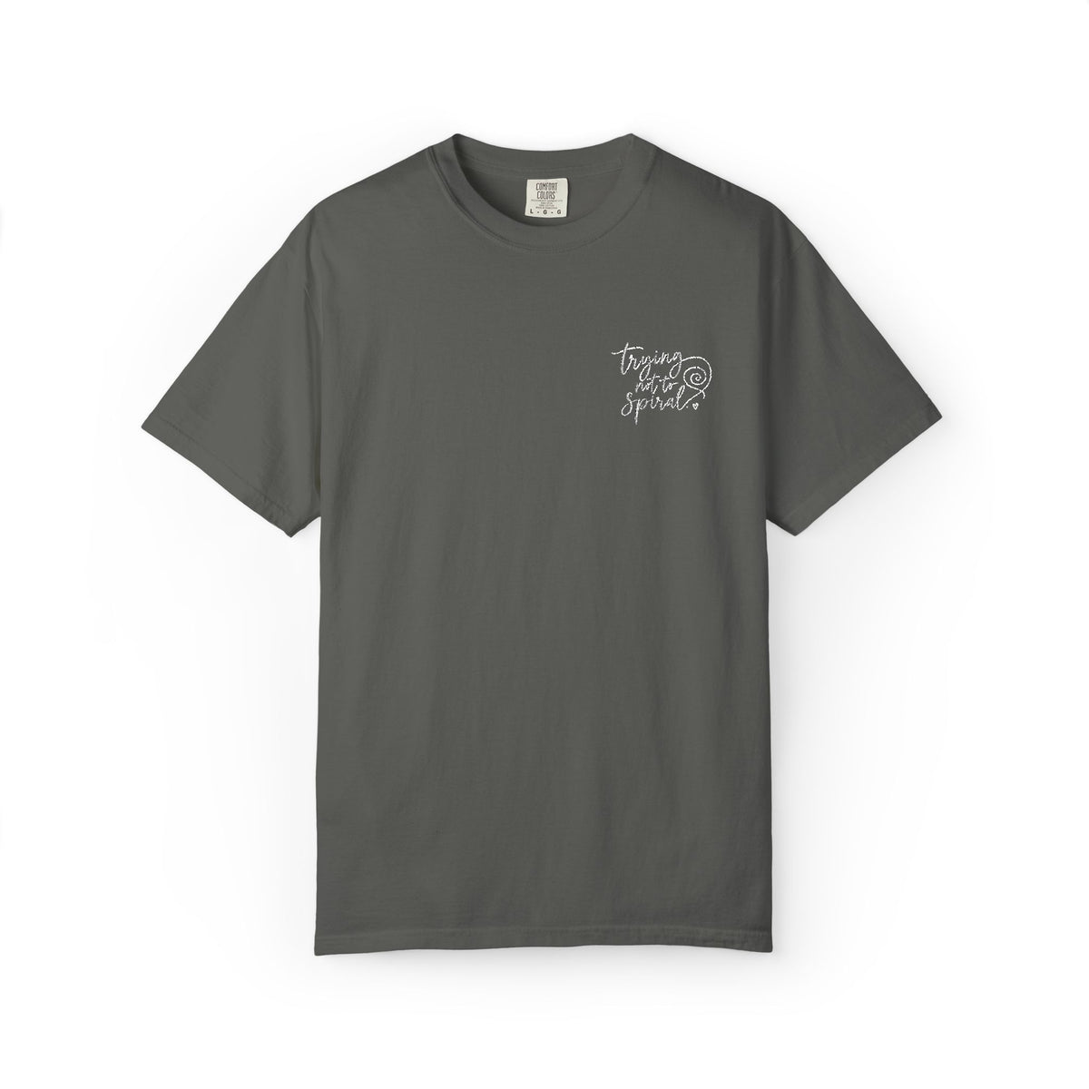 Trying Not to Spiral Tee