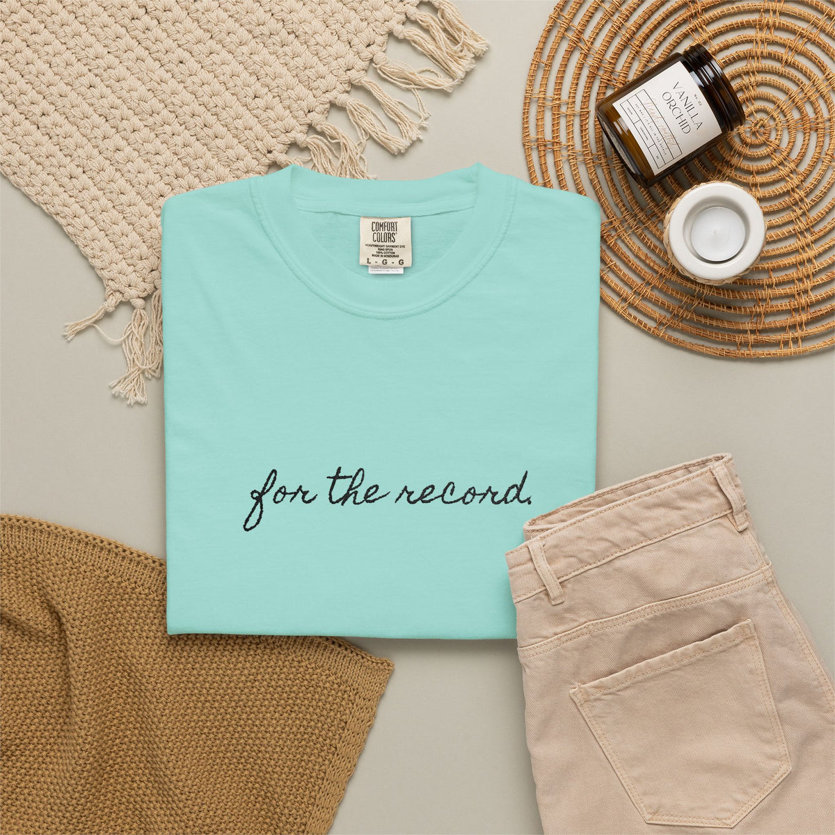 For The Record Tee