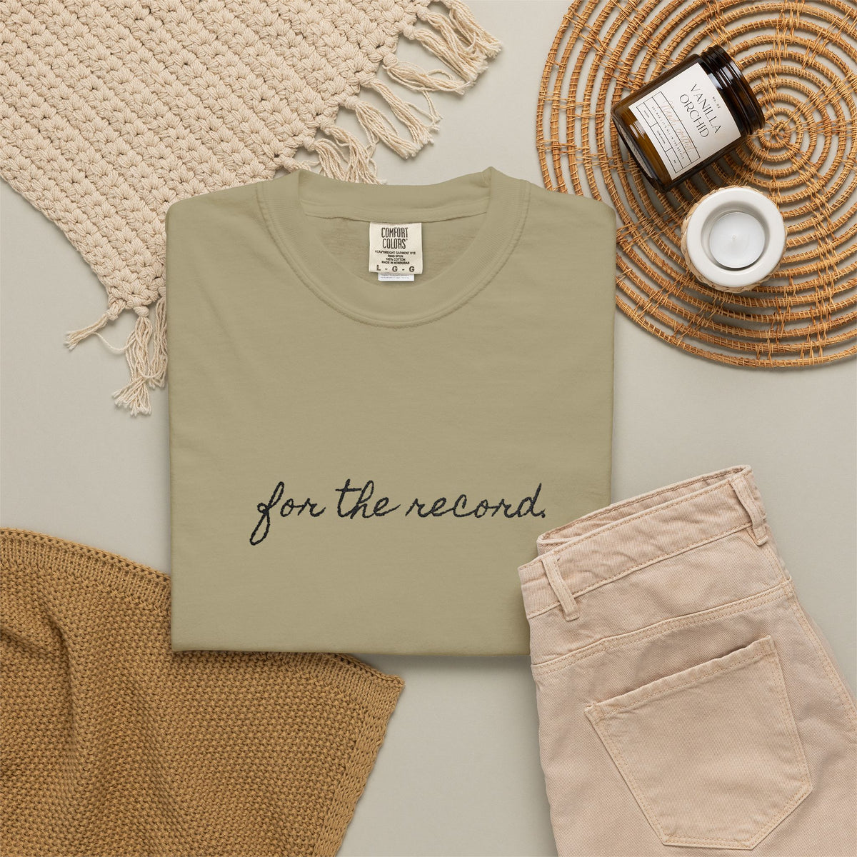 For The Record Tee
