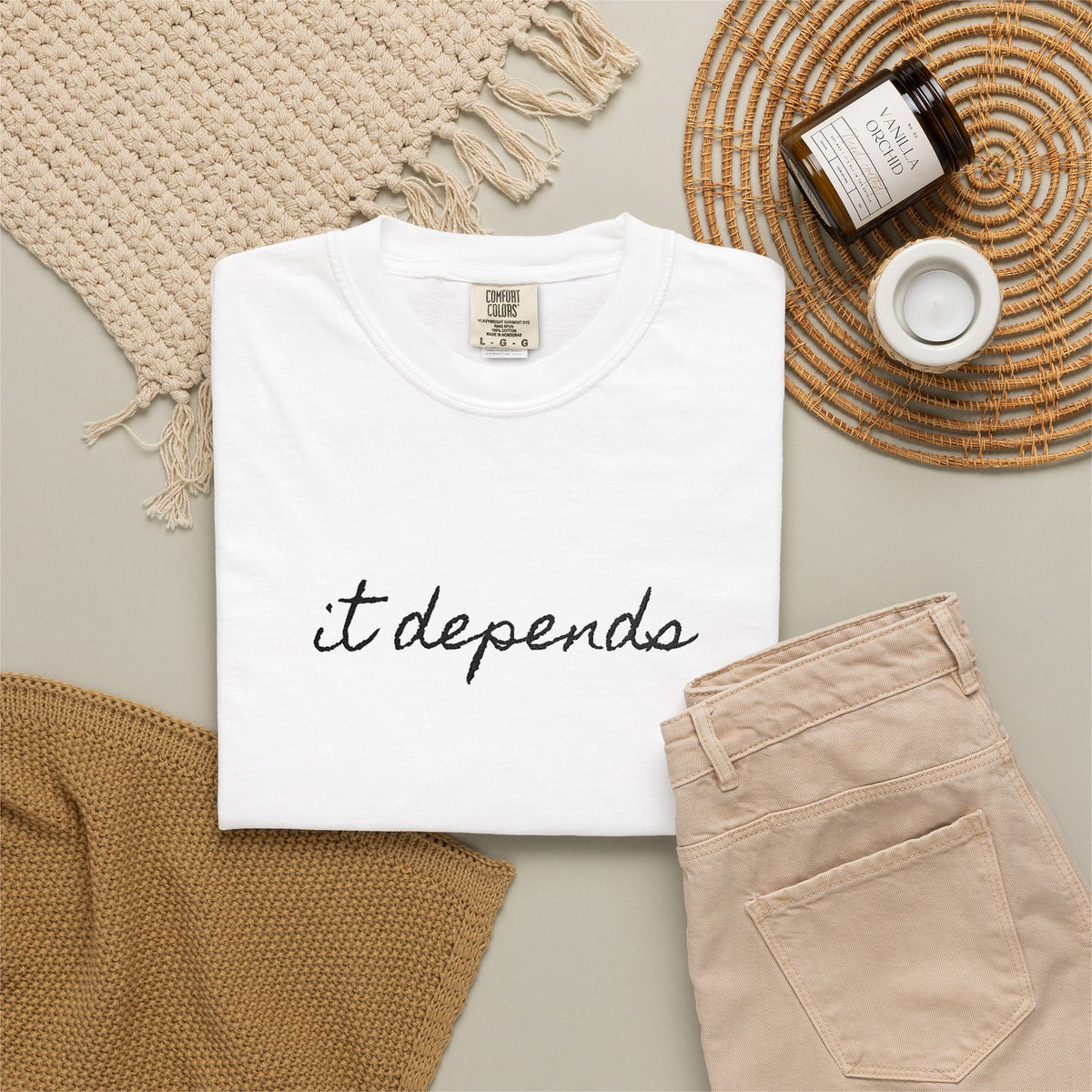 It Depends Tee