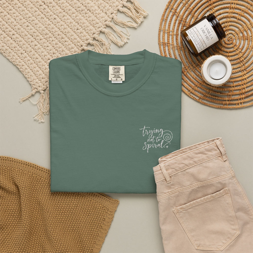 Trying Not to Spiral Tee