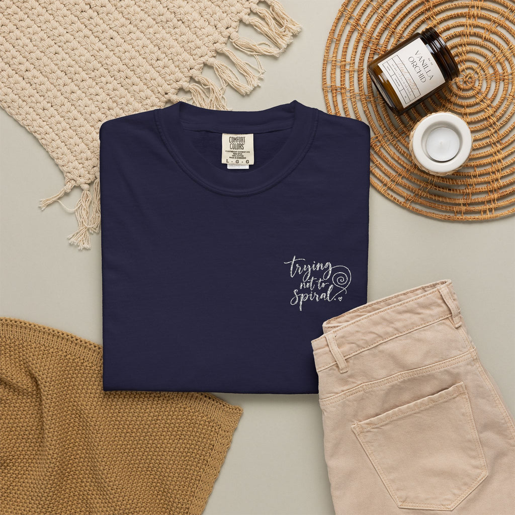 Trying Not to Spiral Tee