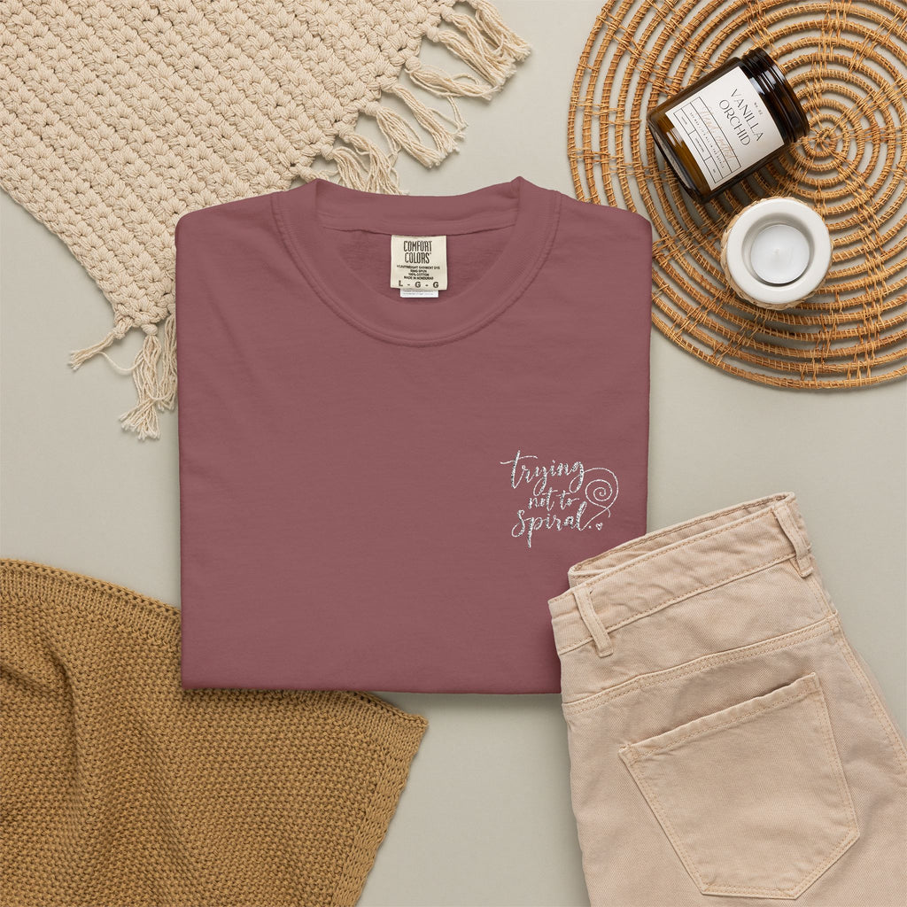 Trying Not to Spiral Tee