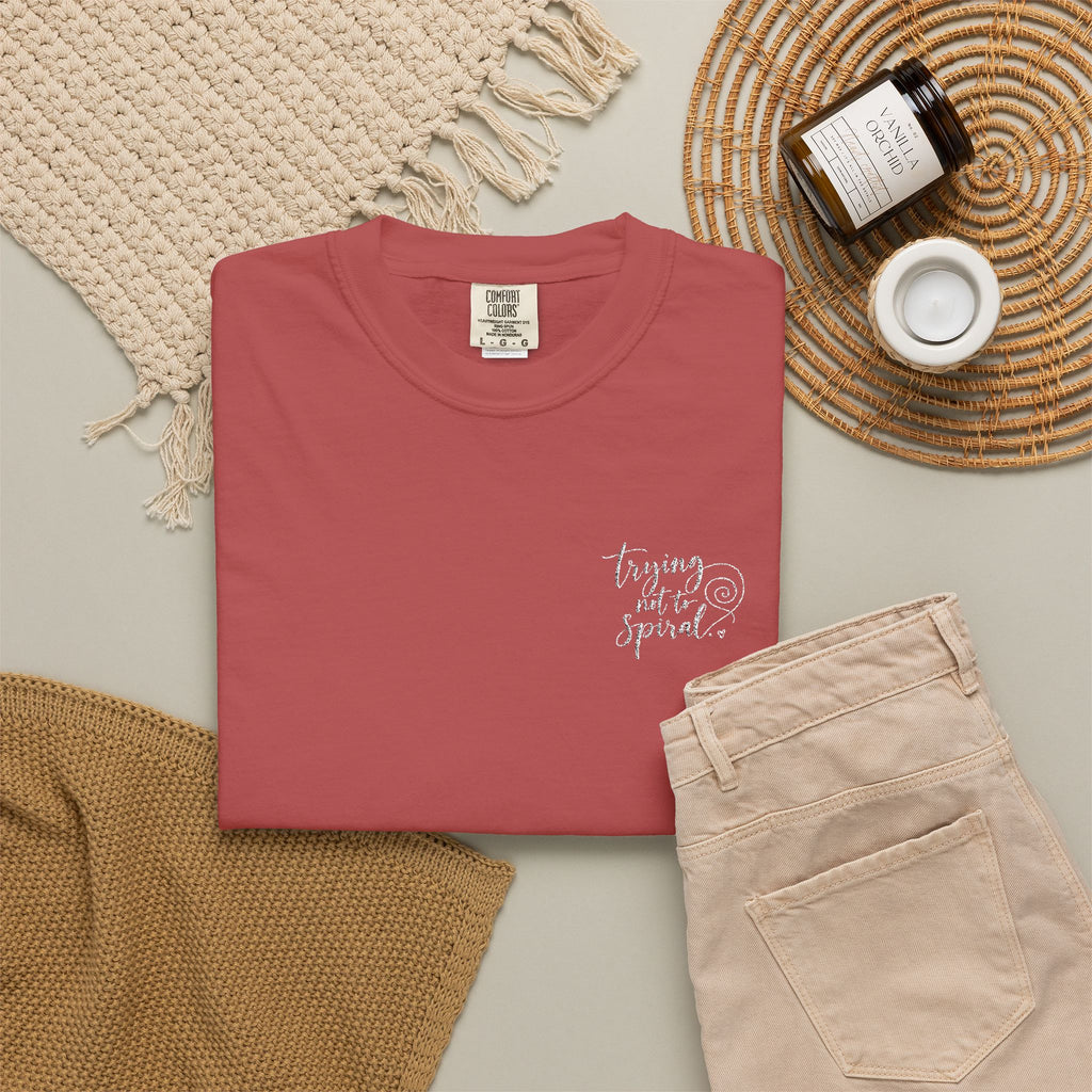 Trying Not to Spiral Tee