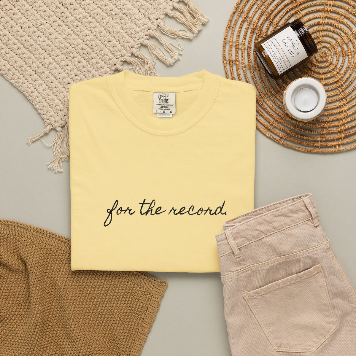 For The Record Tee