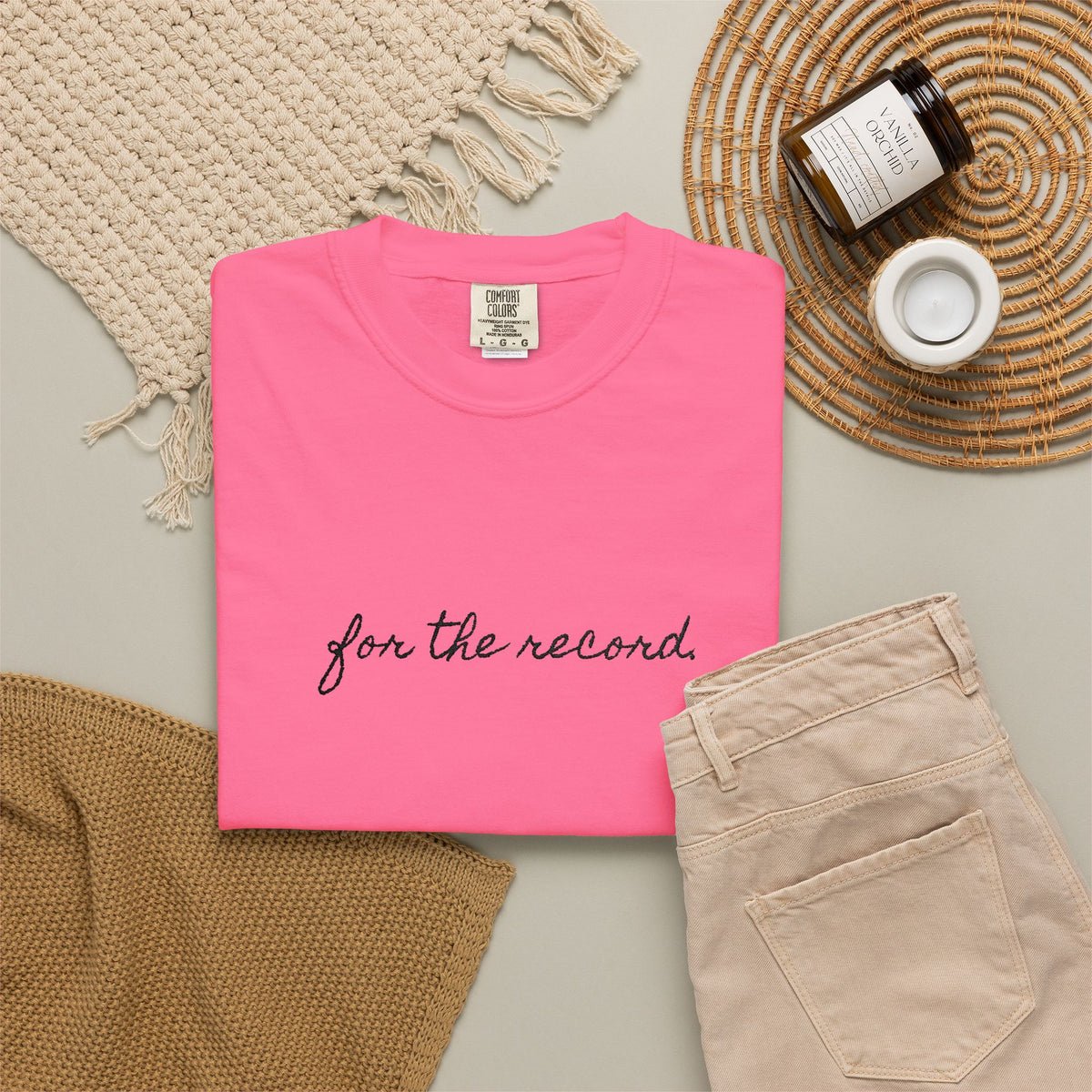 For The Record Tee