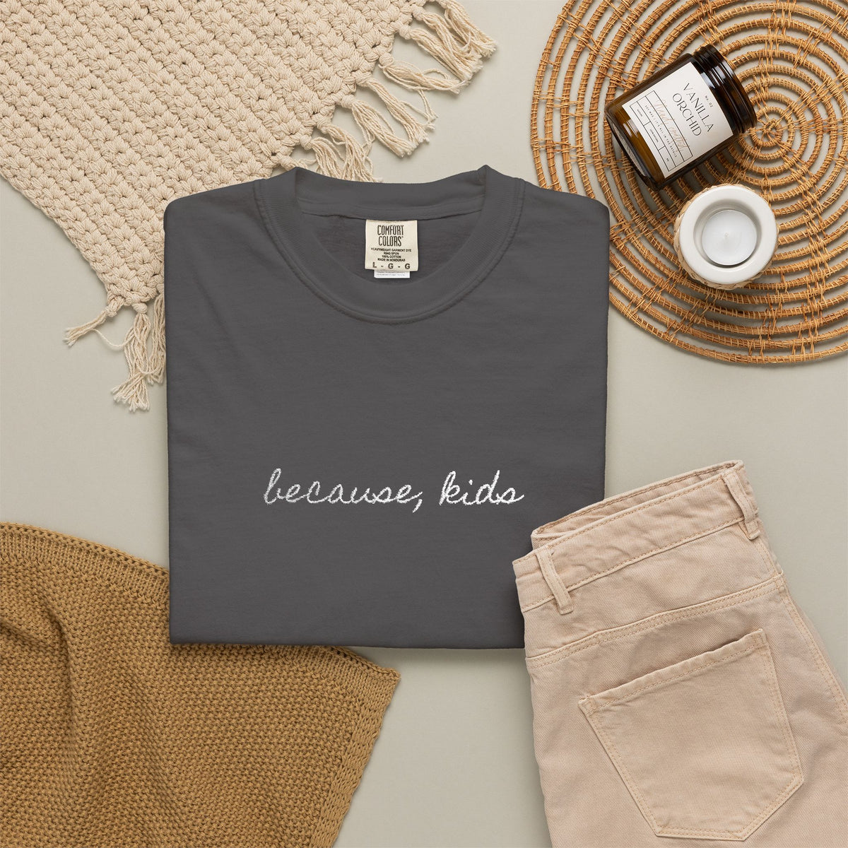 Because, Kids Tee
