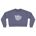 Tequila Made Me Do It Cropped Crewneck