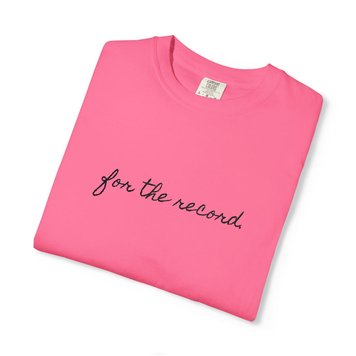 For The Record Tee