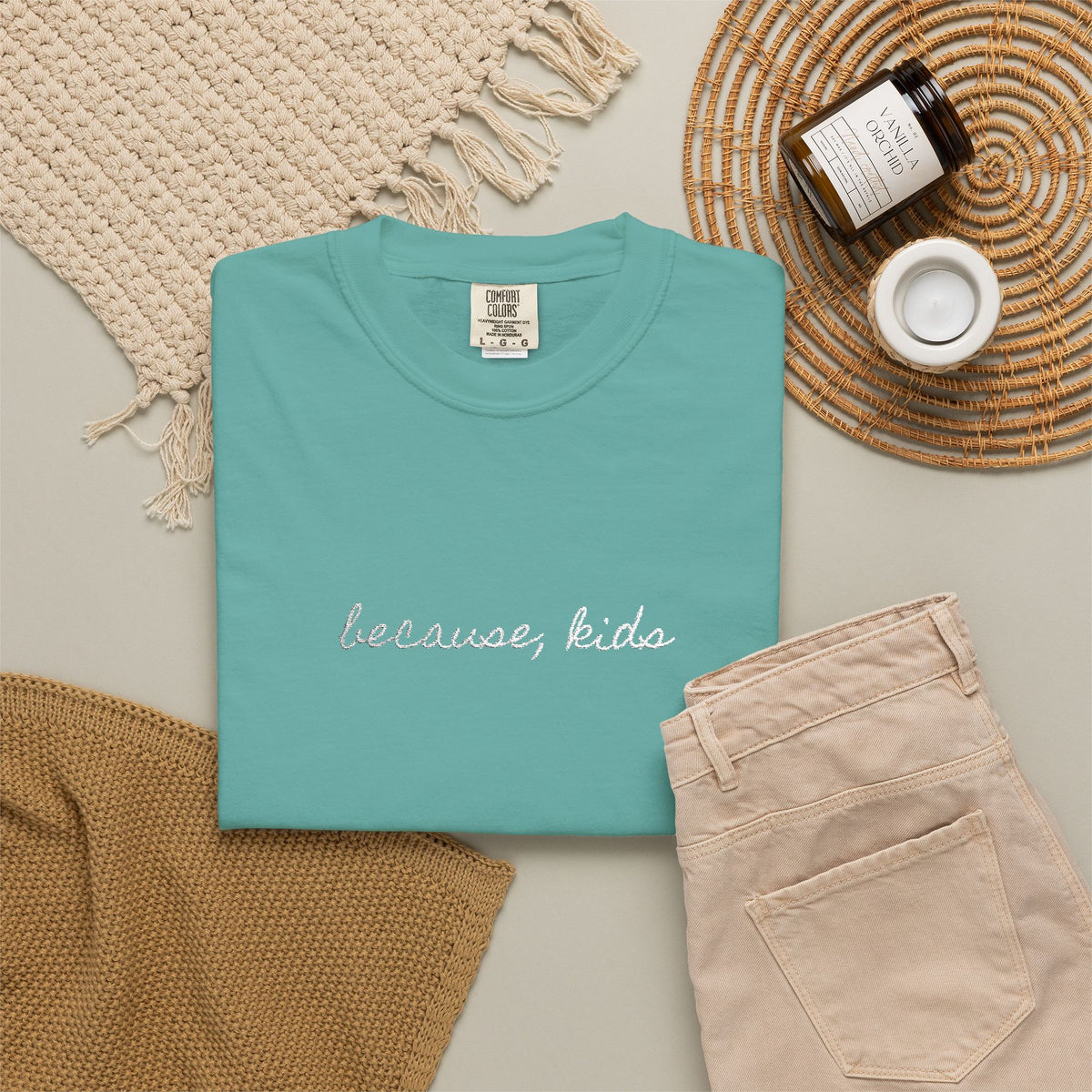 Because, Kids Tee
