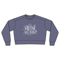 Rose All Day Cropped Crewneck