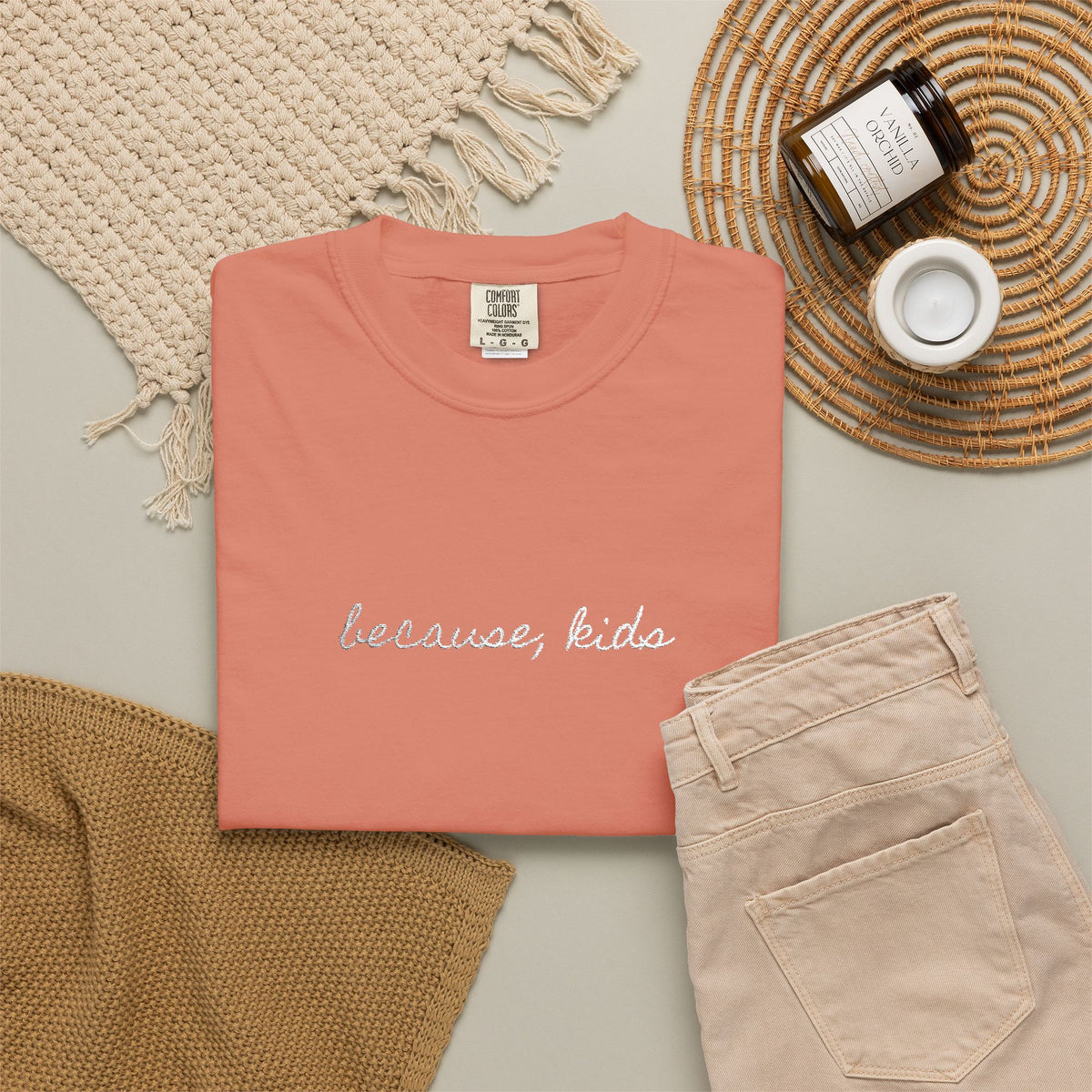 Because, Kids Tee