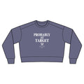 Probably at Target Cropped Crewneck
