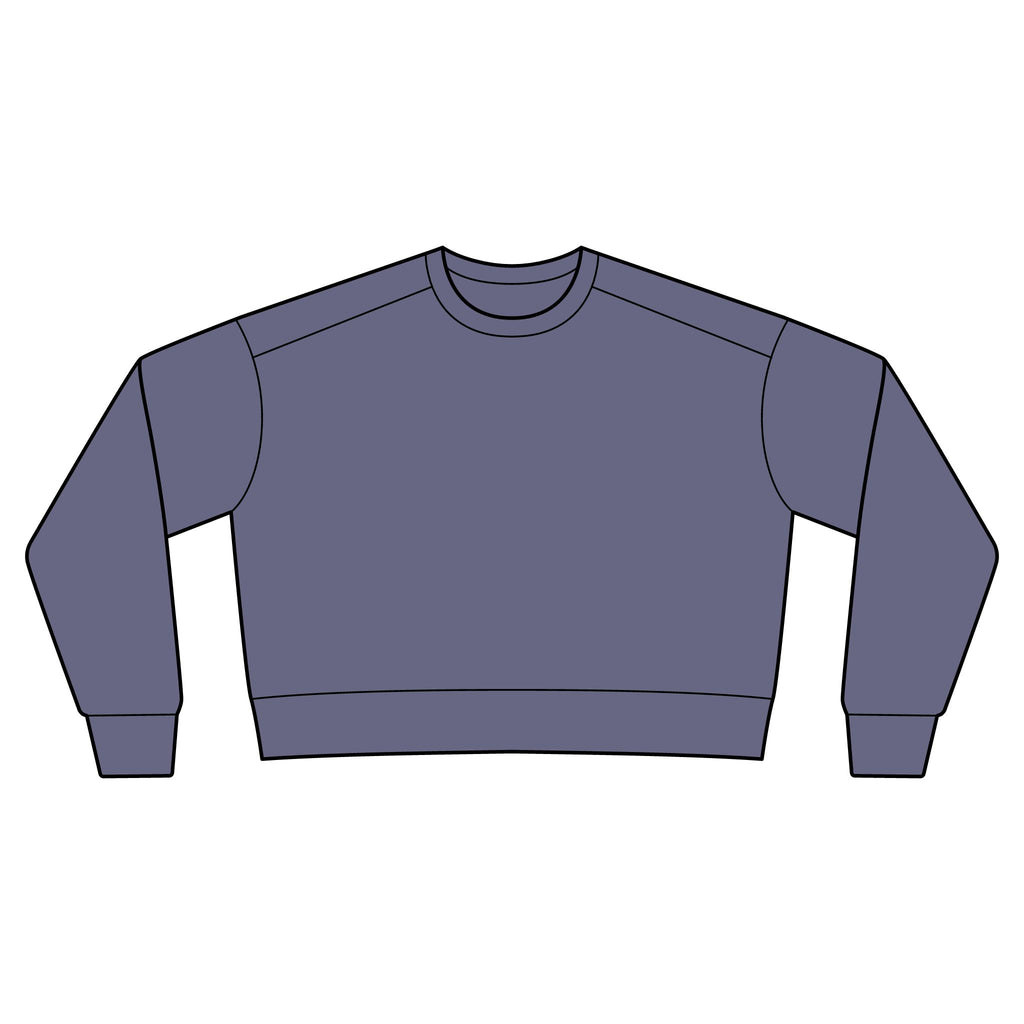 Motherhood, But Cute Cropped Crewneck