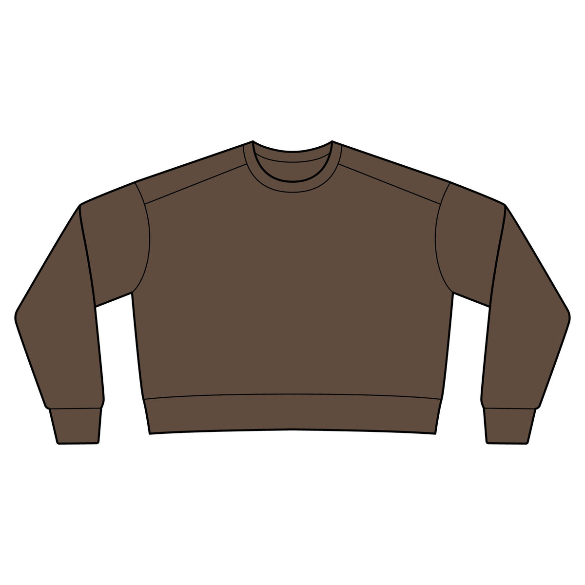 Motherhood, But Cute Cropped Crewneck