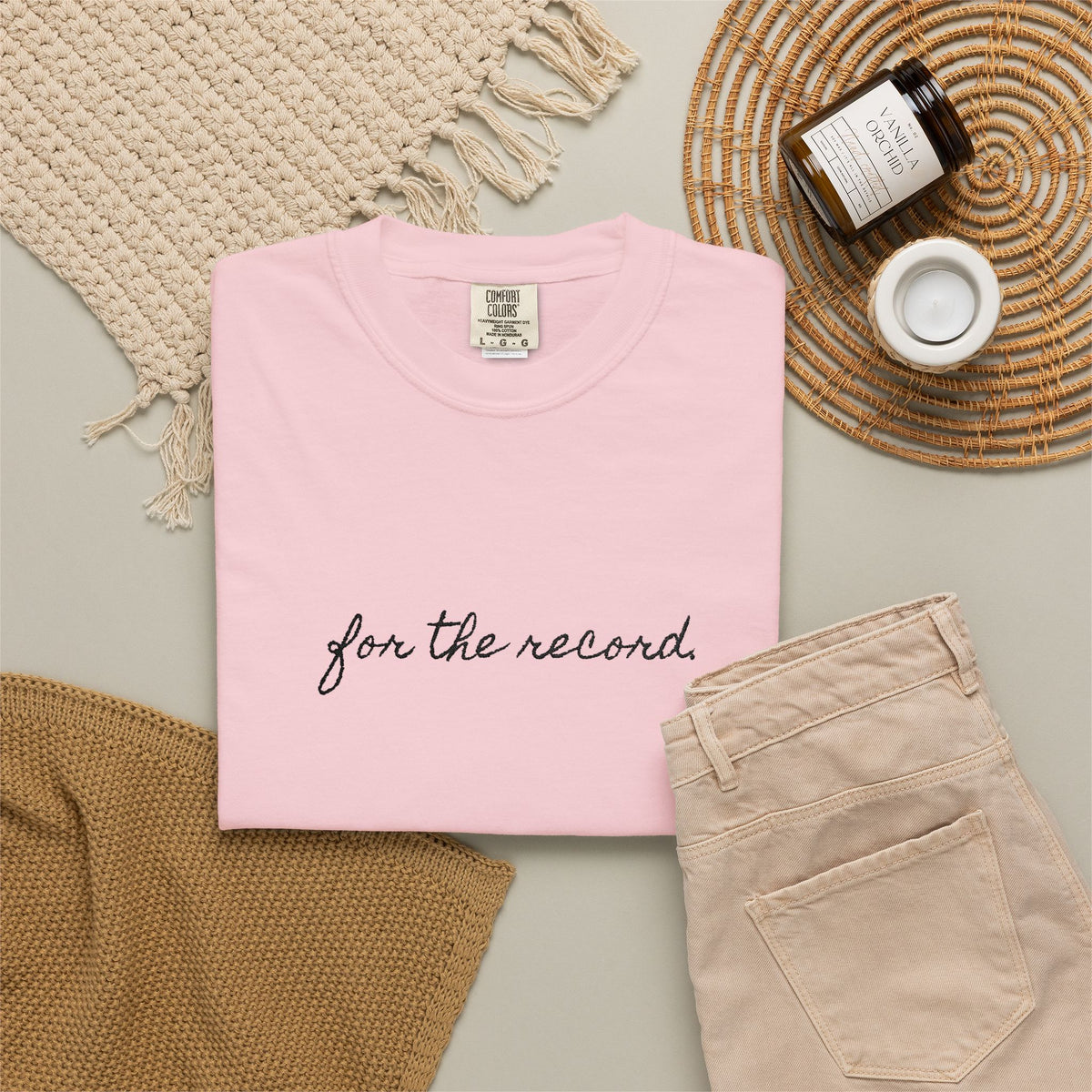 For The Record Tee