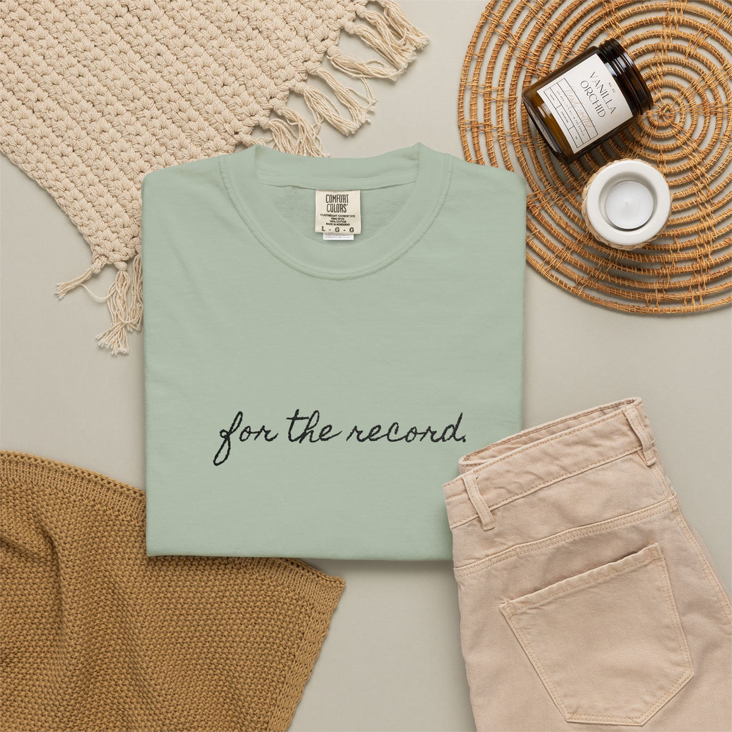 For The Record Tee