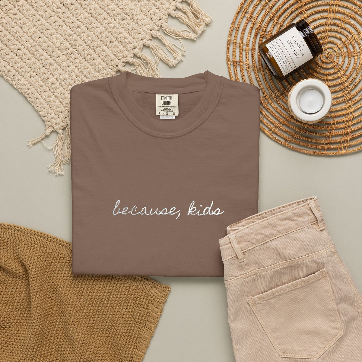 Because, Kids Tee