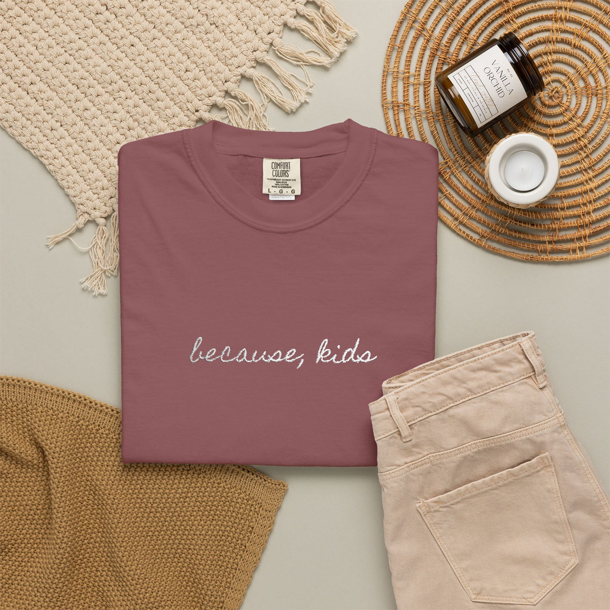 Because, Kids Tee