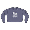 Eat Cake for Breakfast Cropped Crewneck