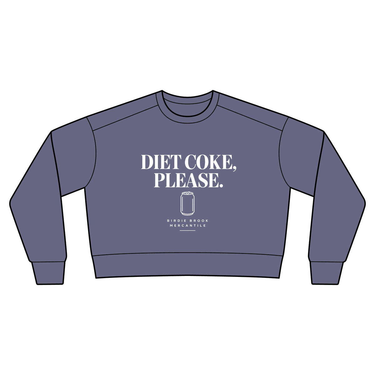 Diet Coke Cropped Crewneck