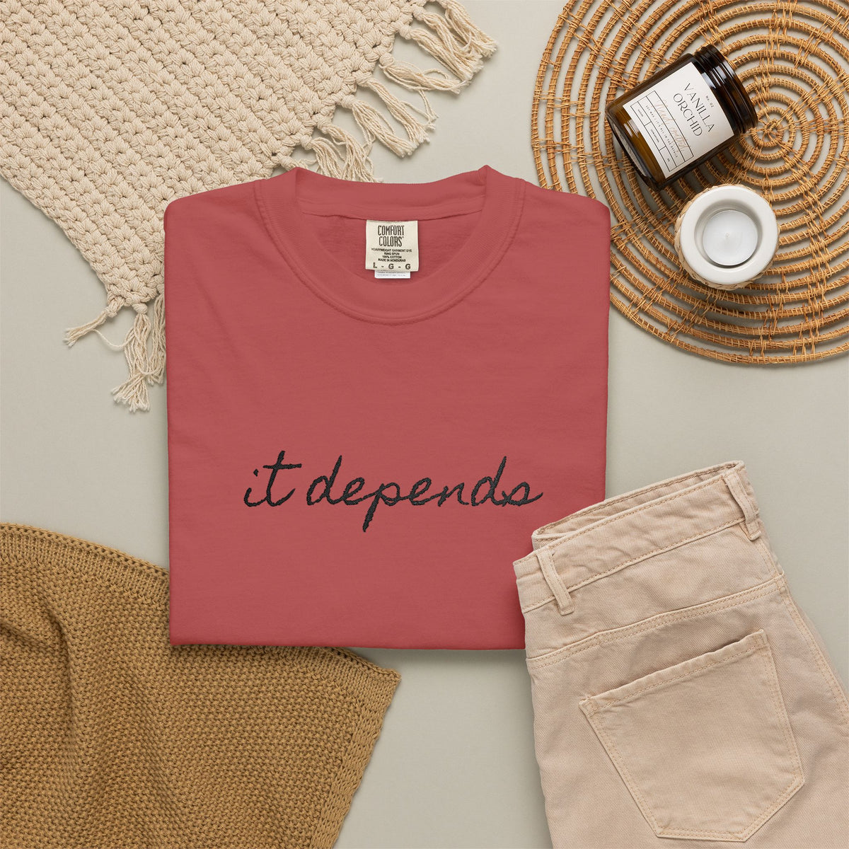 It Depends Tee
